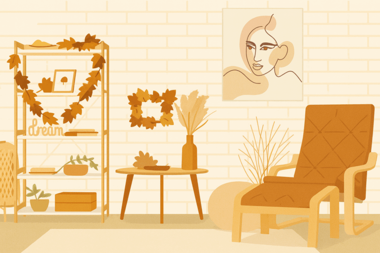 夏から秋へ！ワンルームでもできる模様替えのアイデア5選