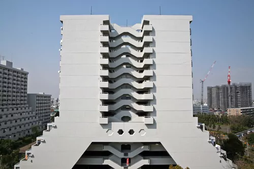 modern danchi building