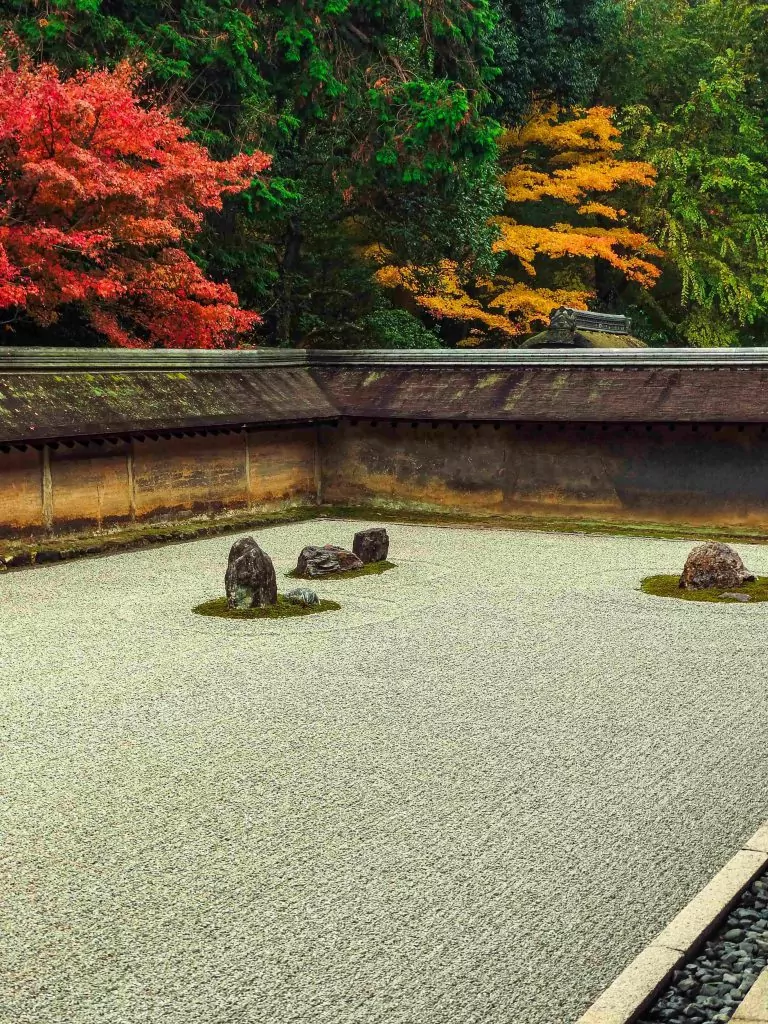 Jardim zen japonês