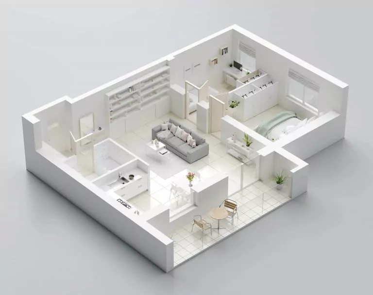 Apartment room Plan