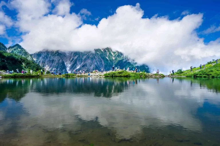 Wonderful lake scenery