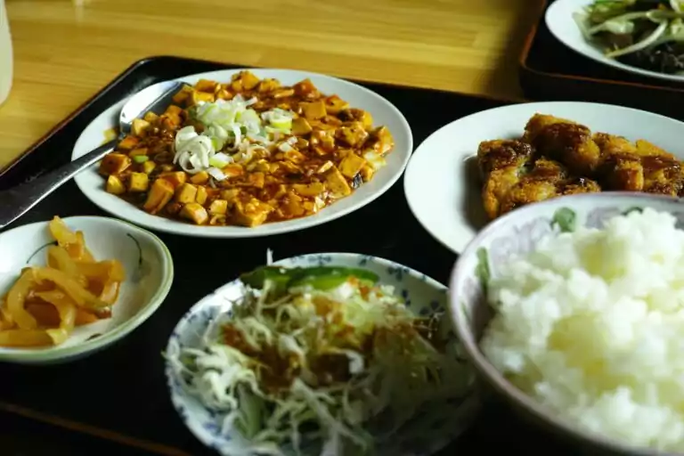 Variety of foods