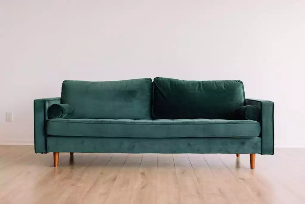 Sofa màu xanh