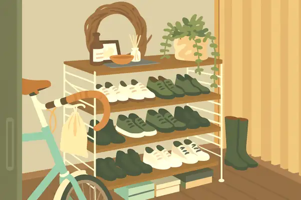 Lối vào ‘nhỏ nhưng có võ’: Biến lối vào chật hẹp thành góc décor phong cách 8 image 163