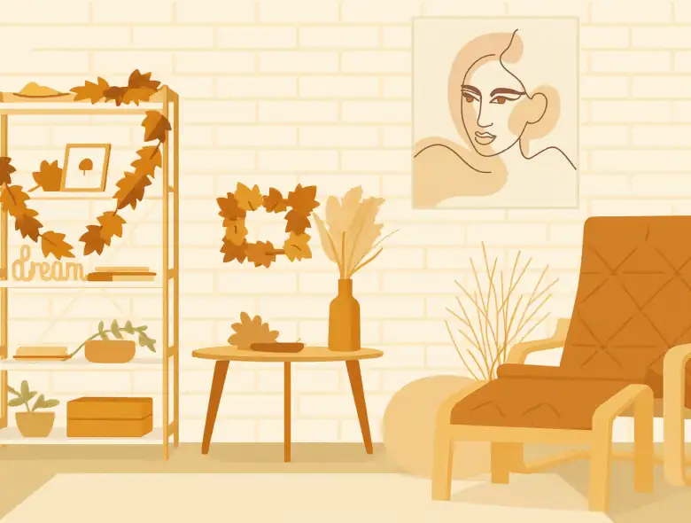 Summer to Fall Interior